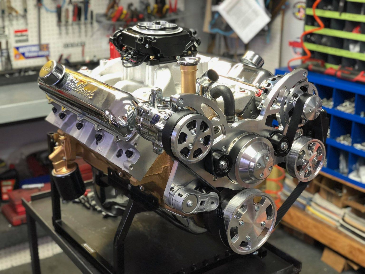 455 Oldsmobile Crate Engine - 450HP with Sniper EFI